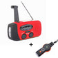 🔥Monitoiminen kannettava hätäradio, aurinkokäyttöine