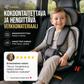 💞YLI 50 000 MYYTY!🧳 Kannettava lasten turvaistuin – Kevyt 0,4 kg, kokoontaitettava ja hengittävä verkkomateriaali. 5-pisteinen turvavaljaat 0–12-vuotiaille – stressitöntä matkaa! 🚗✨