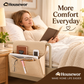 🛏️50% ALE NYT! Sängynpäädyn Riippuva Säilytyslaukku – Monilokerollinen Sängyn Järjestelijä, Huopa-riipuke Asuntolasänkyyn, Sopii Tabletille, Kirjalle, Puhelimelle ja Toimistotarvikkeille