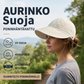 Naisten hengittävä, säädettävä poninhäntähattu auringon suojaamiseen