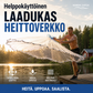 Helppokäyttöinen laadukas heittoverkko