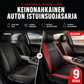 9-osainen yleismallinen keinonahkainen auton istuinsuojasarja