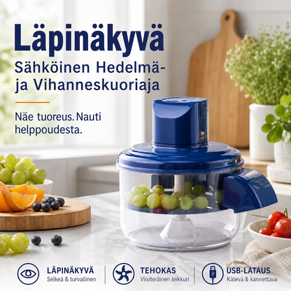 ⏰ Läpinäkyvä Sähköinen Hedelmä- ja Vihanneskuoriaja🍇🧄🥔