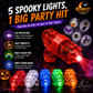 💞50 000+ MYYTY! 🎉💡 50% ALE! Mini Värikäs LED-sormivalaisin – Kirkas monivärivalo, yksi kosketuksella päälle/pois. Pehmeä elastinen nauha sopii mukavasti – täydellinen juhliin, konsertteihin & lasten leikkeihin! 🎶✨