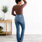 🔥Viimeisen päivän kampanja 49% pois🏆Holy Grail Tummy Control Bootcut farkut👖