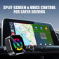 2-in-1-langaton sovitin iPhone & Android Autolle
