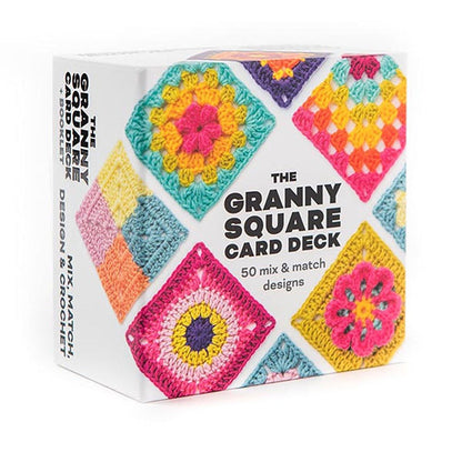 🧵 Granny Square -korttipeli virkkaajille – 50 erilaista kuviota yhdisteltäväksi 🧶