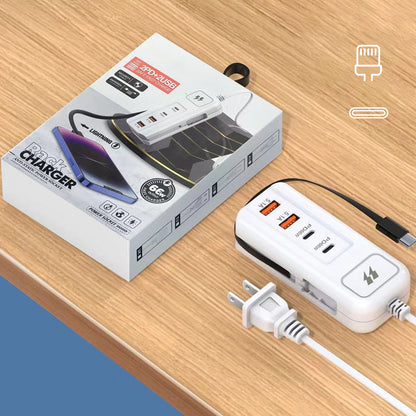 🔌⚡Monitoiminen pikalatauspistorasia - 2 PD + 2 USB💻