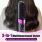 💇‍♀️🔥 3-in-1 Langaton Hiustensuoristusharja – Suorista, Kiharru & Selvitä – USB-C Ladattava, 4 Lämpöasetusta – Täydellinen Hiustyyli Missä Tahansa! ✨