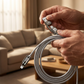 🔌Tehokas 4-in-1-pikalatausjohto, 240W PD -moniliitäntälatausjohto, USB-A/USB-C–Type-C/Lightning, yleispikalatausjohto puhelimille ja kannettaville tietokoneille