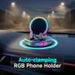 📱 RGB-autopuhelinteline ✅ Automaattinen kiinnitys ja langaton lataus | Turvallinen yhdellä kädellä ajaminen 🚗.
