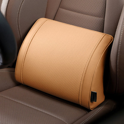 🚗Ergonominen niskatuki ja lannerangan tuki -sarja auton istuimiin