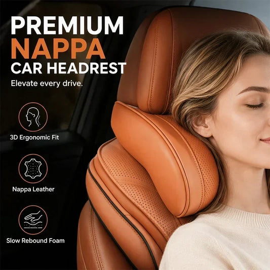 🚗Ergonominen niskatuki ja lannerangan tuki -sarja auton istuimiin