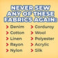 CLOTH REPAIR SEW GLUE (Nopea toimitus kuumille tuotteille)